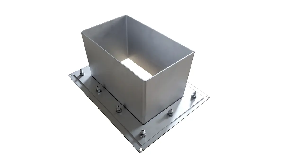 Passaggio a soffitto in acciaio inossidabile