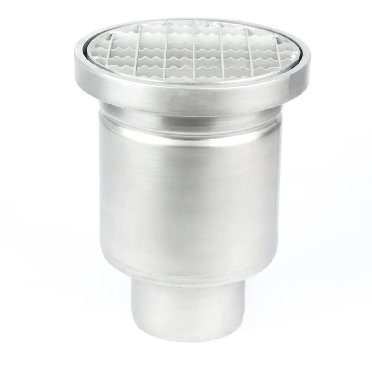 Scarico verticale rotondo con coperchio antiscivolo