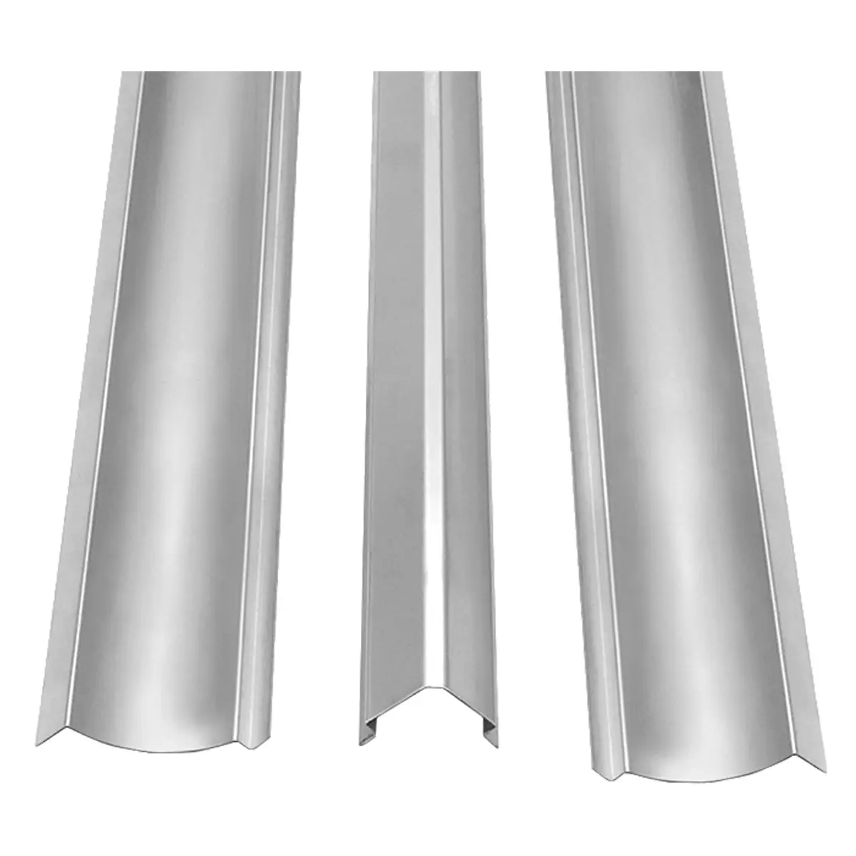 Battiscopa in acciaio inox
