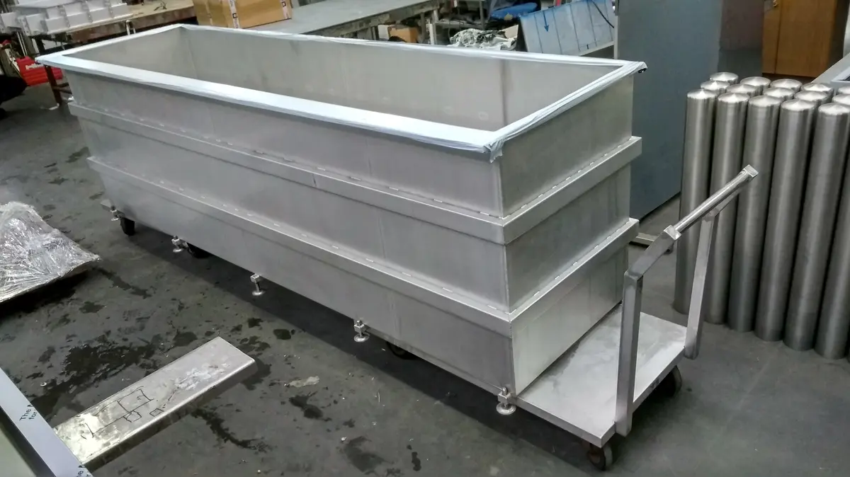 Serbatoio in acciaio inox 3000 litri