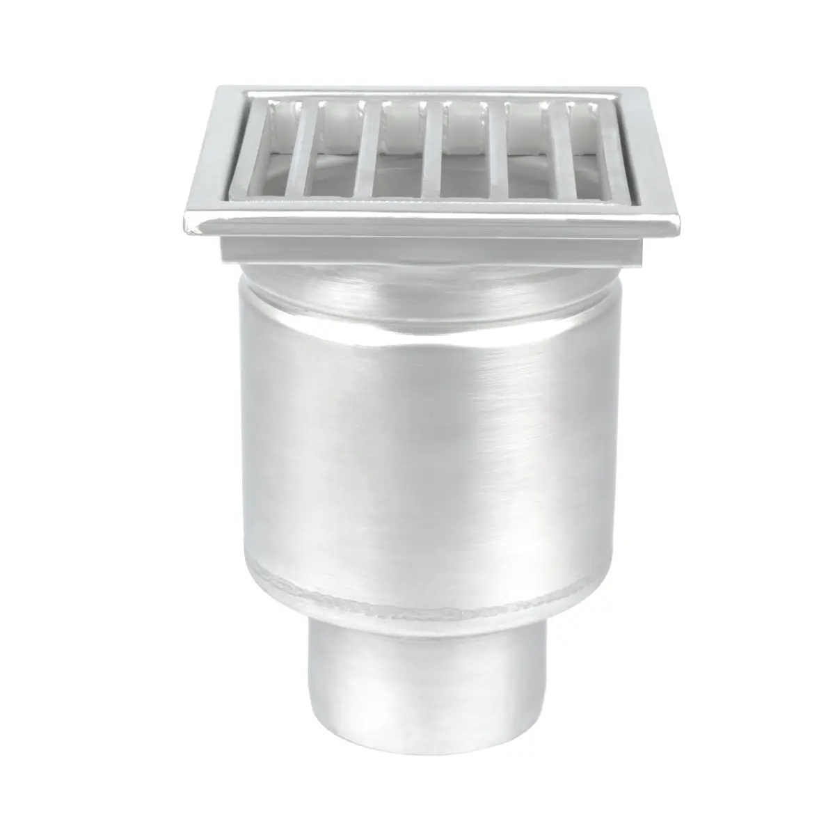 Scarico a pavimento BK_KRD 250x250mm con coperchio a scala