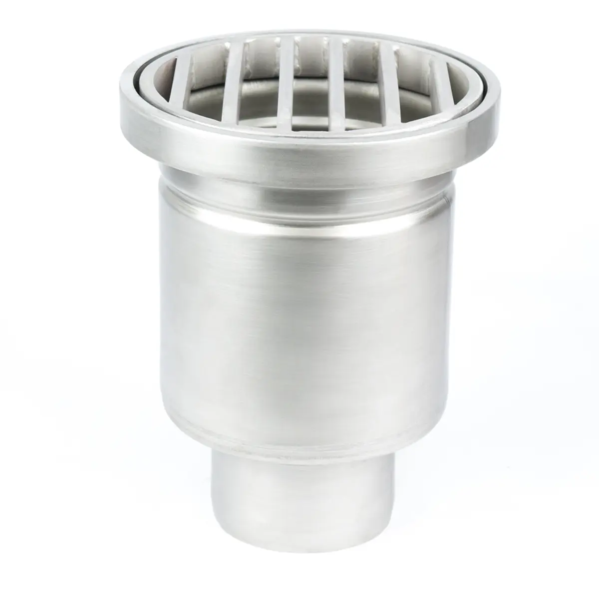Scarico a pavimento BK_KROD 210 verticale con coperchio a scala