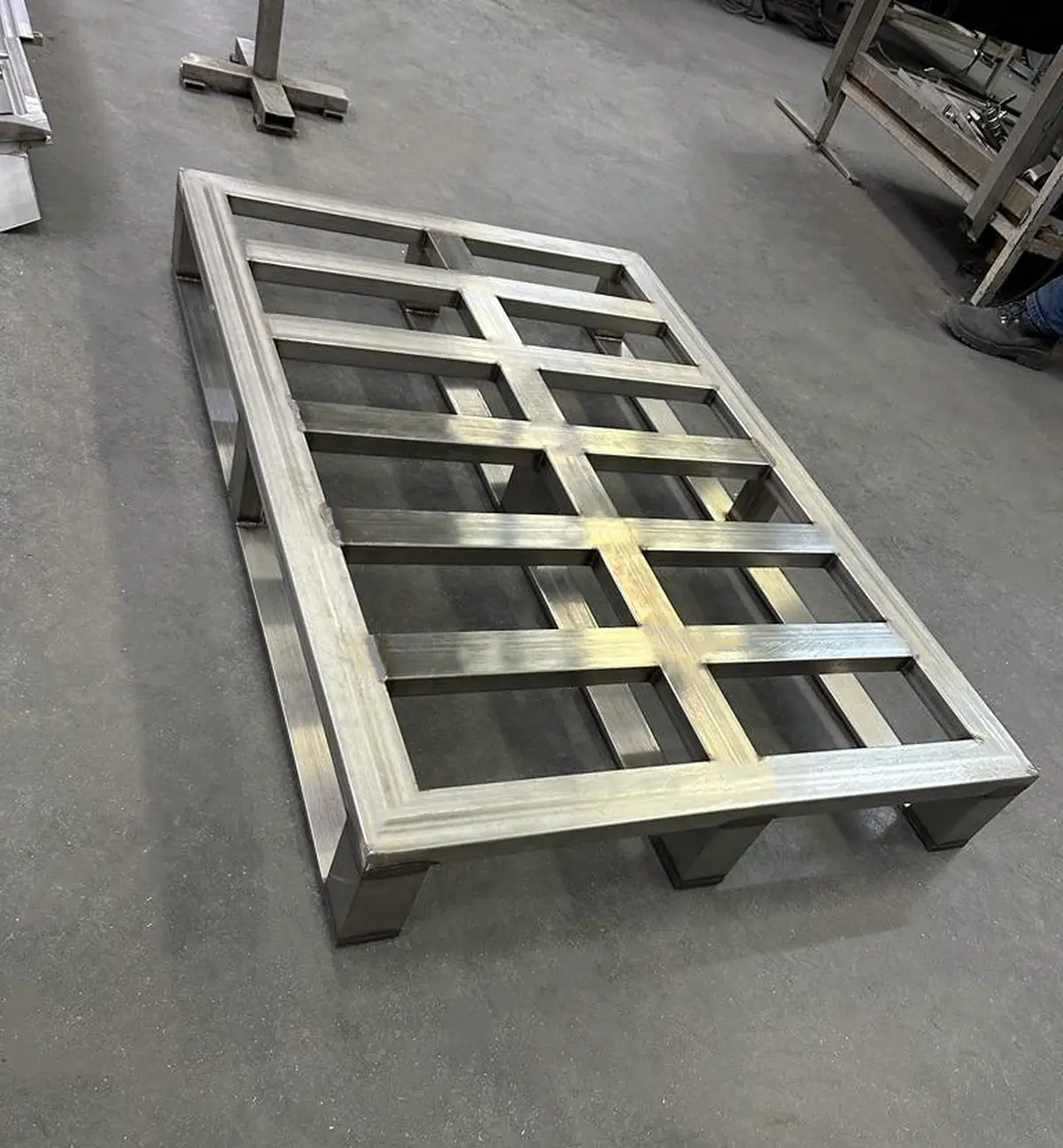 Pallet igienico in acciaio inossidabile