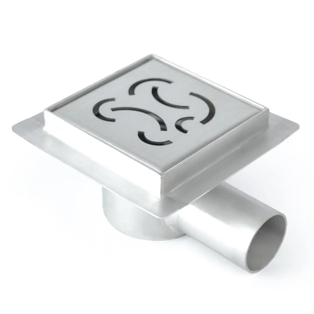 Scarico doccia quadrato in acciaio inox